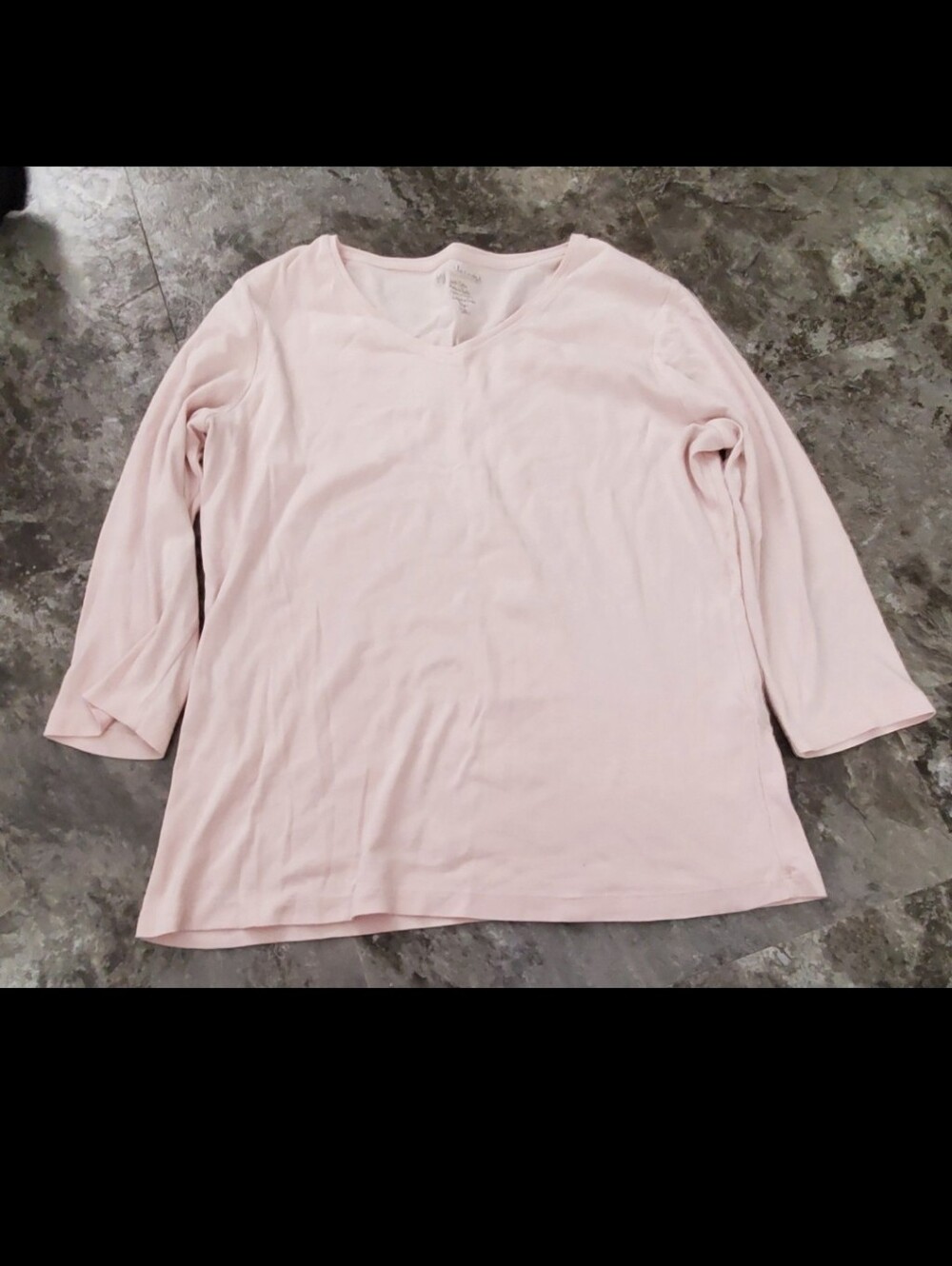 Womens Coastal Grandmother Soft Girl Casual Chic Chico's Long-sleeve top size 1